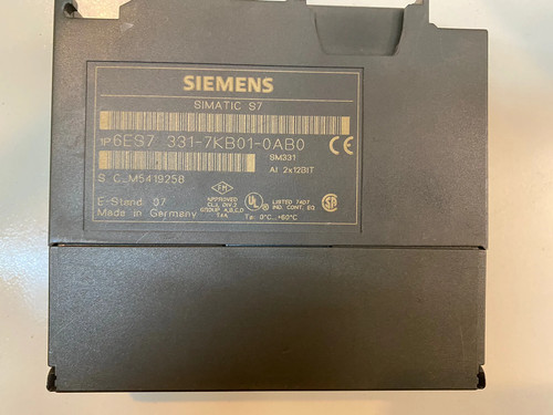 Siemens 6es7331 7kb01 - siemens, 6es7331-7kb01-0ab0