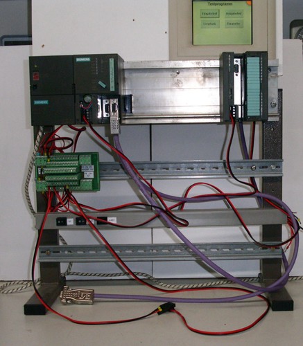 Siemens test rack - siemens, eigenbau